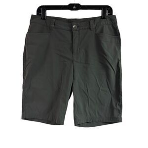 Eddie Bauer Gray Nylon Golf Shorts Size 8